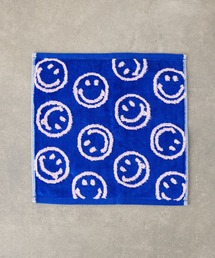 BIRTHDAY BAR（バースデイバー）の「スマイル パターン ジャガード タオルハンカチ（ハンカチ/ハンドタオル）」