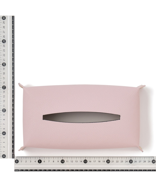 Francfranc（フランフラン）の「プリーレ ティッシュカバー アイボリー（収納グッズ・レディース・マルチ・FREE）」の5枚目の写真