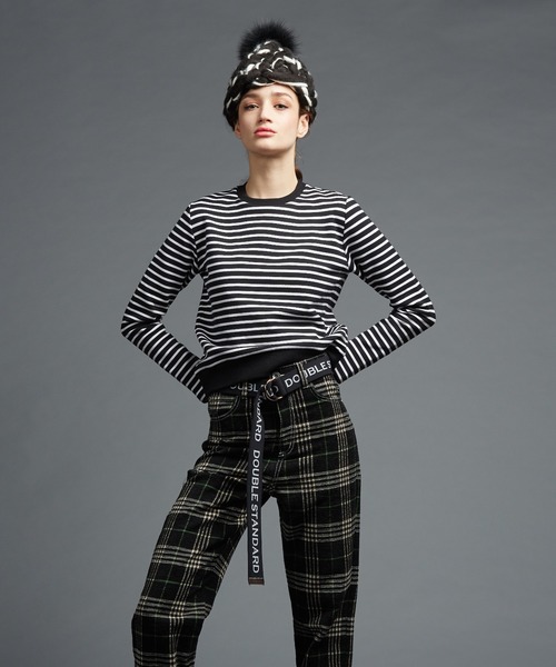 DOUBLE STANDARD CLOTHINGオリジナルプリントスカートロゴ DOUBLE STANDARD CLOTHING（ダブルスタンダードクロージング）の