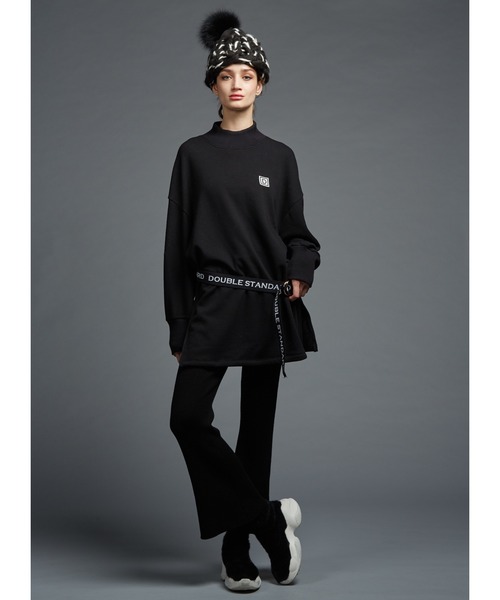 DOUBLE STANDARD CLOTHINGオリジナルプリントスカートロゴ DOUBLE STANDARD CLOTHING ダブルスタンダード サイドロゴ