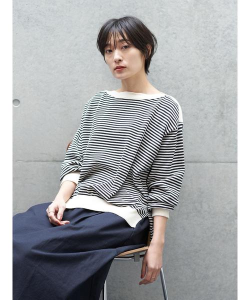 AMERICAN HOLIC(アメリカンホリック)の「ボートネックニットプルオーバー *(ニット/セーター・レディース・ネイビー/アイボリー/ベージュ系その他/その他9・MEDIUM/LARGE)」の17枚目の写真