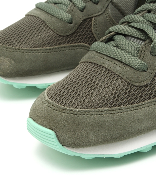 CIAOPANIC（チャオパニック）の「インターナショナリスト（スニーカー・レディース・グレー/グリーン・24cm/23cm/25cm）」の8枚目の写真