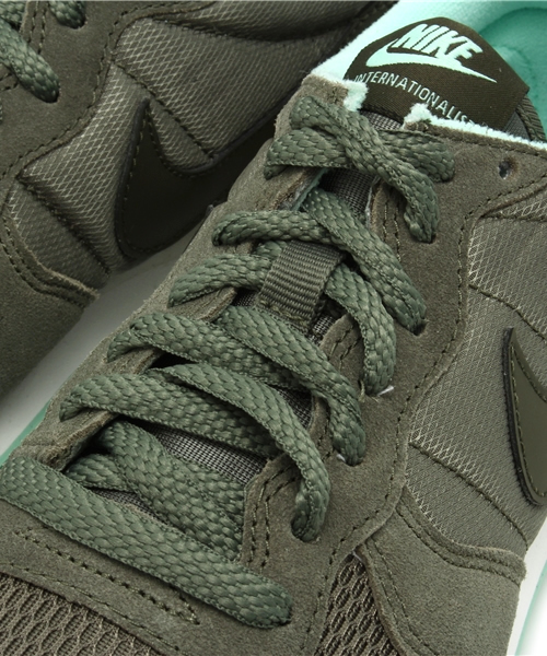 CIAOPANIC（チャオパニック）の「インターナショナリスト（スニーカー・レディース・グレー/グリーン・24cm/23cm/25cm）」の9枚目の写真