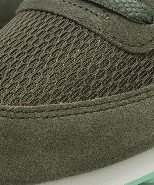 CIAOPANIC（チャオパニック）の「インターナショナリスト（スニーカー・レディース・グレー/グリーン・24cm/23cm/25cm）」の3枚目の写真