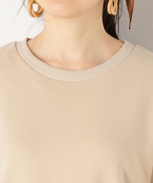 archives（アルシーヴ）の「ボリュームスリーブスウェット（Tシャツ/カットソー・レディース・ブラック/ベージュ/ブルー・MEDIUM）」の9枚目の写真