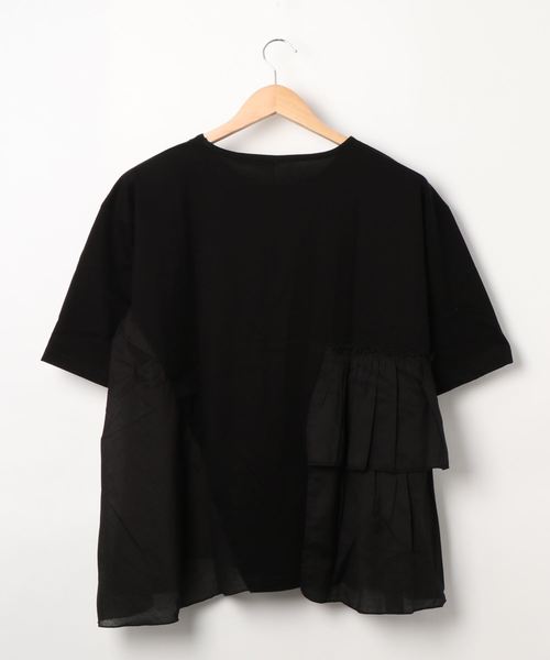 FRAPBOIS(フラボア)の「スプラッシュT(Tシャツ/カットソー・レディース・ブラック/ホワイト/レッド・1)」の12枚目の写真