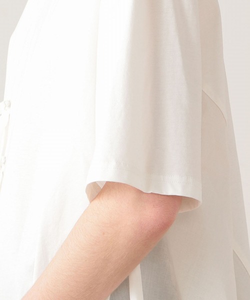 FRAPBOIS(フラボア)の「スプラッシュT(Tシャツ/カットソー・レディース・ブラック/ホワイト/レッド・1)」の6枚目の写真