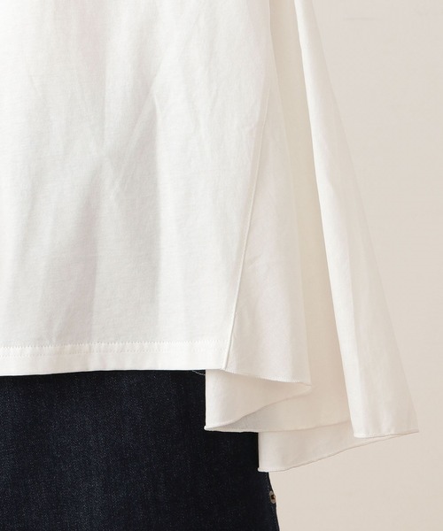 FRAPBOIS(フラボア)の「スプラッシュT(Tシャツ/カットソー・レディース・ブラック/ホワイト/レッド・1)」の8枚目の写真