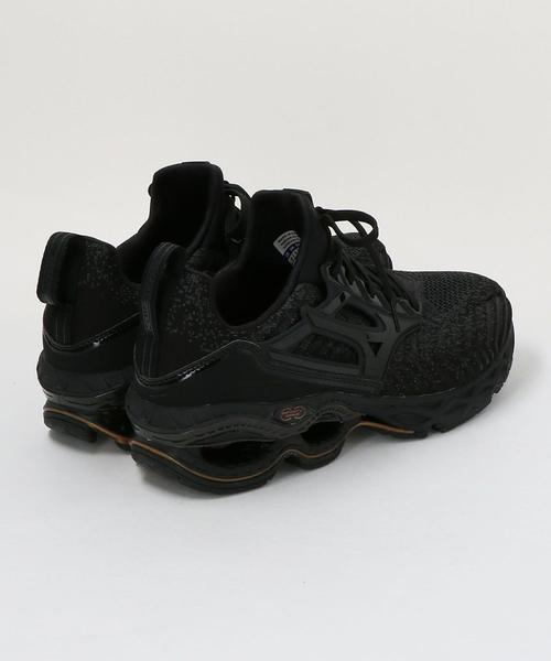 MIZUNO(ミズノ )の「<MIZUNO> WAVE CREATION WAVEKNIT 2/ウェーブクリエーション(スニーカー・メンズ・ブラック・28cm/27cm/26cm/26.5cm)」の4枚目の写真