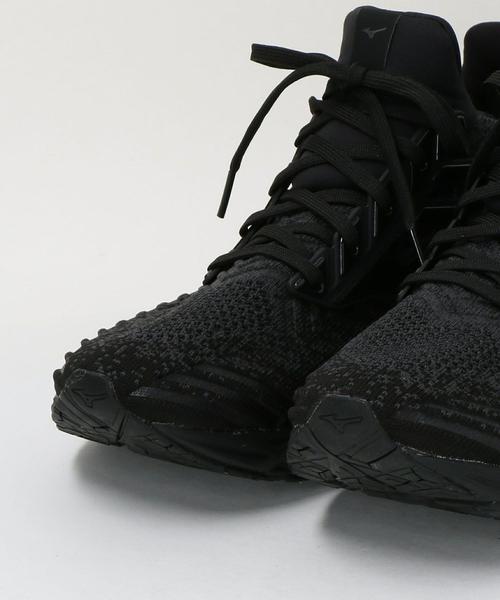 MIZUNO(ミズノ )の「<MIZUNO> WAVE CREATION WAVEKNIT 2/ウェーブクリエーション(スニーカー・メンズ・ブラック・28cm/27cm/26cm/26.5cm)」の3枚目の写真
