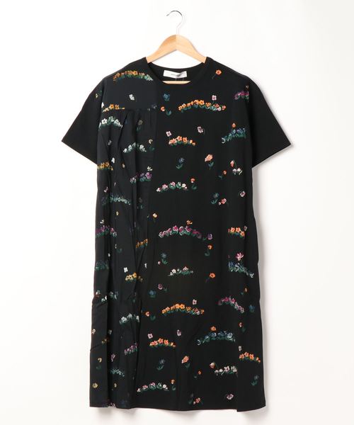 セール ワンピース Hakka スーパーハッカ のワンピース 天竺 ローン フラワークラウンプリント刺しゅうワンピース をセール価格で購入できます Hakka 天竺 ローン フラワークラウンプリント刺しゅうワンピース ワンピース Super ワンピース Hakka