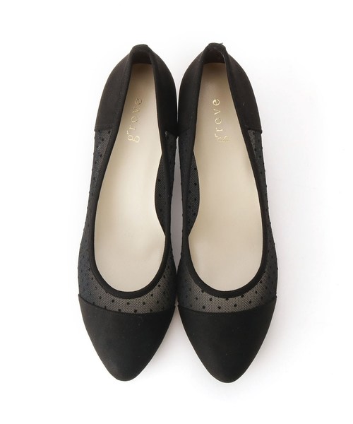 grove(グローブ)の「【22.0~25.0まで/WEB限定】やわここちラウンドパンプス(5cm)(パンプス・レディース・ブラック系5/ブラック系7/ベージュ系8・45/30/25/50/40/35/20)」の7枚目の写真
