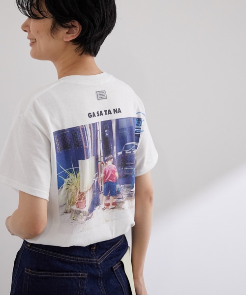 TANGTANG（タンタン）の「【TANGTANG】GASATANA（Tシャツ/カットソー・レディース・ホワイト/ホワイト系その他・1）」の2枚目の写真