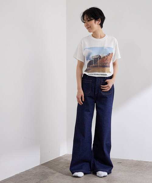 TANGTANG（タンタン）の「【TANGTANG】GASATANA（Tシャツ/カットソー・レディース・ホワイト/ホワイト系その他・1）」の7枚目の写真