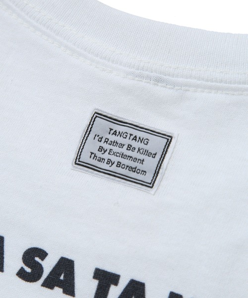 TANGTANG（タンタン）の「【TANGTANG】GASATANA（Tシャツ/カットソー・レディース・ホワイト/ホワイト系その他・1）」の4枚目の写真