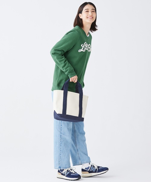 L.L.Bean(エルエルビーン)の「ウェブ・ハンドル・トート・バッグ スモール(トートバッグ・レディース・ネイビー/アッシュブラウン/ブラック/ローズ/イエロー/ライラック/モーブ系/パープル/ライム・REGULAR)」の21枚目の写真