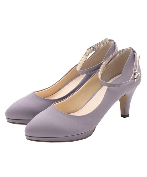 ESPERANZA(エスペランサ)の「◆アンクルストラップミドルヒールパンプス(パンプス・レディース・レッド系4/ブラック系2/ベージュ系2/ホワイト系その他7/ネイビー系6/パープル系2・45/40/20/35/30/25/50/22.5cm/23.5cm/24.0cm/22.0cm/23.0cm/25.0cm/24.5cm)」の6枚目の写真