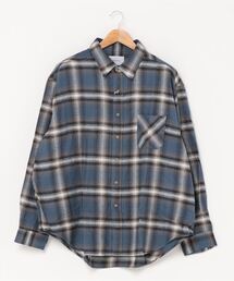 PORT BY ARK | PORT BY ARK / CORNER'S ARK：Over fit flannel shirt：PO08-SH002[COR](シャツ/ブラウス)