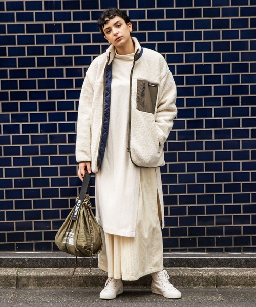 niko and...（ニコアンド）の「【OLD SMITH】【POST GENERAL(ポストジェネラル)】パラシュートナイロンエコバッグ（エコバッグ/サブバッグ・レディース・セージグリーン/ベージュ/ブラック・0）」の6枚目の写真