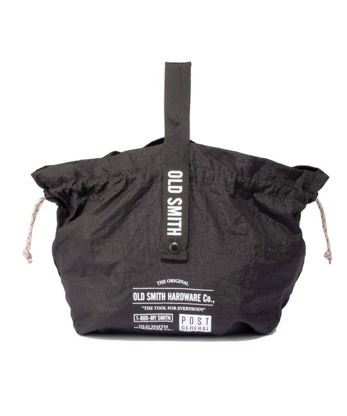 ニコアンド OLDSMITH✕POST GENERAL キャリーバッグ付きラグ niko and