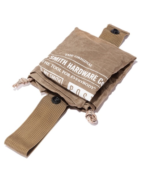 ニコアンド OLDSMITH✕POST GENERAL キャリーバッグ付きラグ niko and