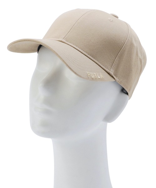 FURLA（フルラ）の「キャップ ワンポイント刺繍 ウォッシャブル（キャップ・レディース・ホワイト/ブラック/ベージュ/カーキ/ダークグレー/ライトパープル/ダークブラウン/ネイビー・FREE）」の14枚目の写真