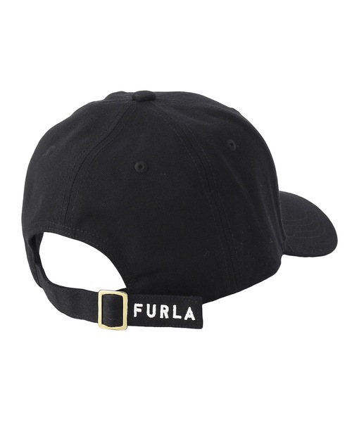 【ヴィンテージ感】FURLAフルラ ベースボールキャップ FURLA (フルラ) フロントロゴ刺繍キャップ 帽子☆送料関税無料