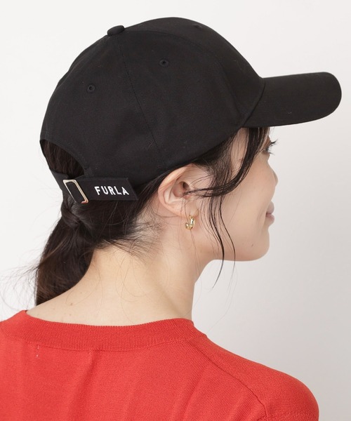 キャップ ワンポイント刺繍 ウォッシャブル（キャップ）｜FURLA