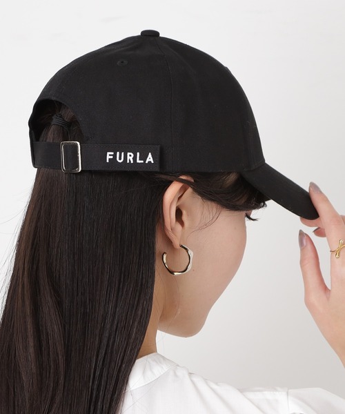 FURLA（フルラ）の「キャップ ワンポイント刺繍 ウォッシャブル