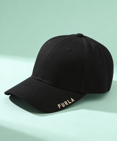 FURLA（フルラ）の「キャップ ワンポイント刺繍 ウォッシャブル（キャップ・レディース・ホワイト/ブラック/ベージュ/カーキ/ダークグレー/ライトパープル/ダークブラウン/ネイビー・FREE）」の18枚目の写真