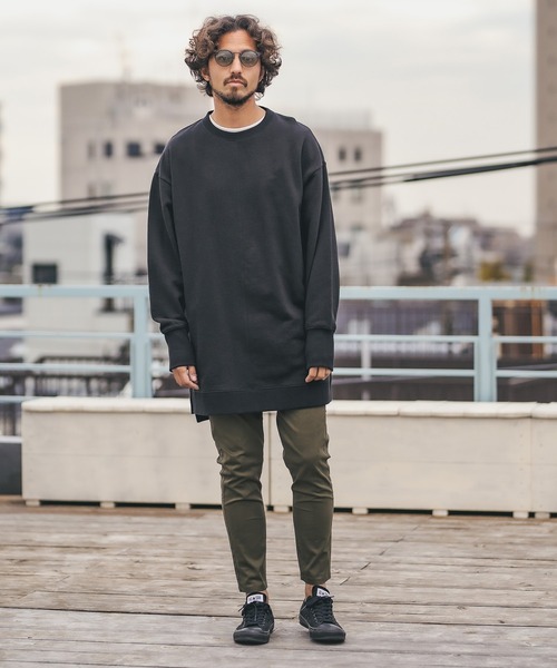 CAMBIO(カンビオ)の「mko9447-Bridge Metal Color Lens Boston Glasses サングラス(サングラス・メンズ・スモーク/ライトグレー/ライトブルー/オリーブ×ブラック/マスタード・FREE)」の13枚目の写真
