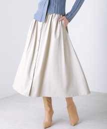 Bou Jeloud | エコレザーくるみドット釦スカート(スカート)