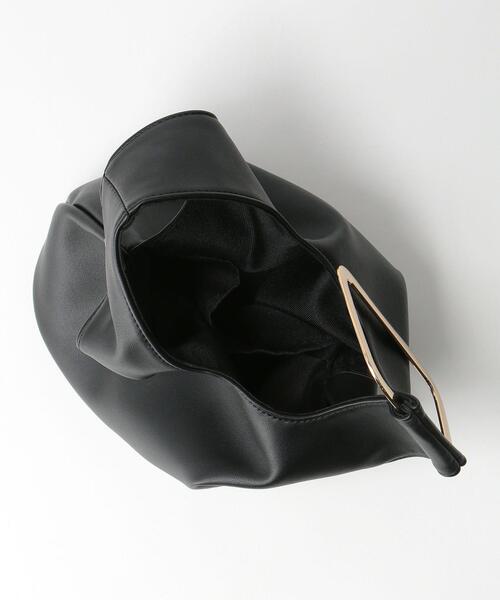 closet story（クローゼットストーリー）の「＜closet story＞メタルリング ミニ バッグ（ハンドバッグ・レディース・ブラック/シルバー・FREE）」の9枚目の写真