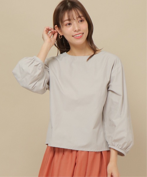 ikka（イッカ）の「タイプライターブラウス（ＡＩ）（シャツ/ブラウス・レディース・オフホワイト/ベージュ/ライトグレー・M/L）」の4枚目の写真