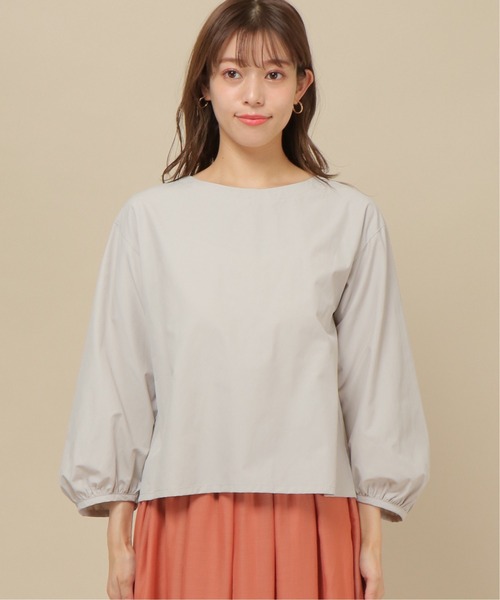 ikka（イッカ）の「タイプライターブラウス（ＡＩ）（シャツ/ブラウス・レディース・オフホワイト/ベージュ/ライトグレー・M/L）」の7枚目の写真