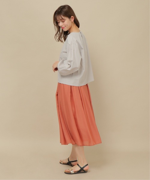 ikka（イッカ）の「タイプライターブラウス（ＡＩ）（シャツ/ブラウス・レディース・オフホワイト/ベージュ/ライトグレー・M/L）」の16枚目の写真