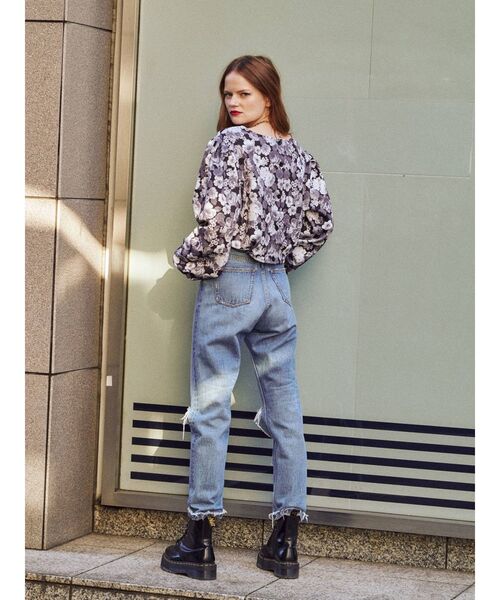 jouetie（ジュエティ）の「ダイバーポンチプルオーバー（スウェット・レディース・その他1/その他2/グリーン/ブラック・MEDIUM）」の5枚目の写真