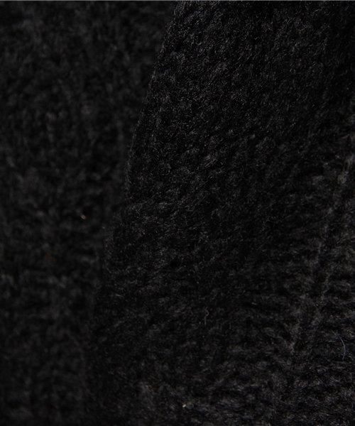 WHO'S WHO gallery(フーズフーギャラリー)の「【期間限定セール】【THE BIG SERIES 】Cable Turtle(ニット/セーター・レディース・グリーン/ブラウン/パープル/ブラック/グレー/ネイビー・FREE)」の13枚目の写真