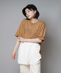 【FILA/フィラ】レディース切替半袖Tシャツ / UV