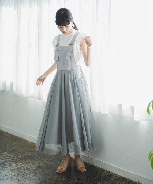 FREE'S MART（フリーズマート）の「USAコットンフレンチクルーネックTシャツ（Tシャツ/カットソー・レディース・ホワイト/ブラック/ベージュ/パープル/ライトグリーン・FREE）」の13枚目の写真