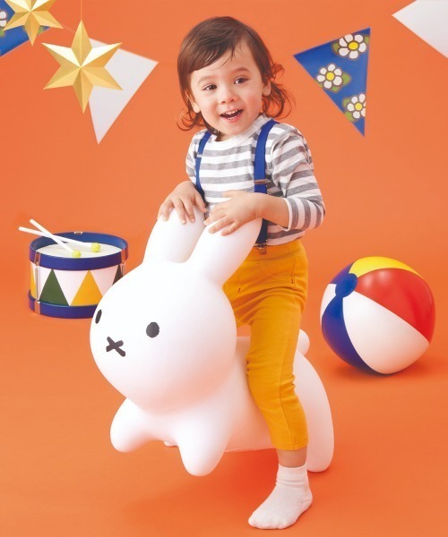 Miffy（ ミッフィー）の「ブルーナ ボンボン  ミッフィー（おもちゃ・キッズ・ホワイト/グレー/ホワイト系・フリー）」の18枚目の写真