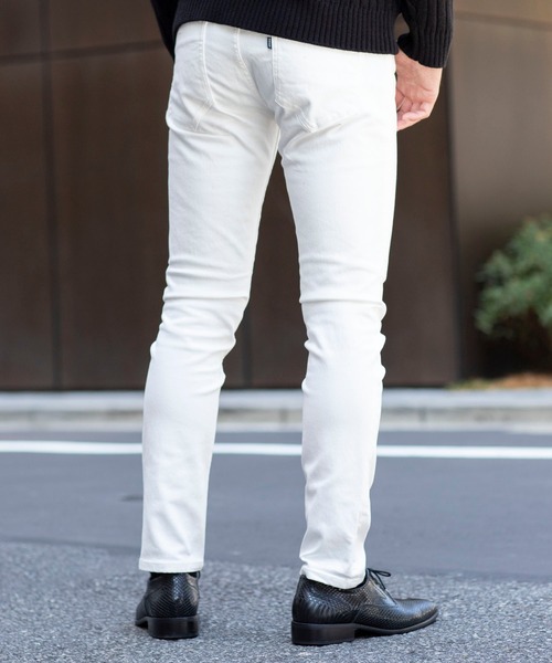 TETE HOMME（テットオム）の「カツラギ５ポケットパンツ（デニムパンツ・メンズ・カーキ/ブラック/グレー/ホワイト・SMALL/MEDIUM/LARGE/X-LARGE/XX-LARGE）」の14枚目の写真