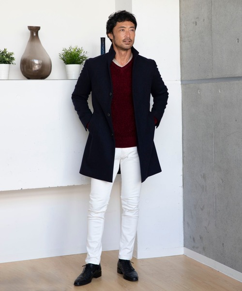 TETE HOMME（テットオム）の「カツラギ５ポケットパンツ（デニムパンツ・メンズ・カーキ/ブラック/グレー/ホワイト・SMALL/MEDIUM/LARGE/X-LARGE/XX-LARGE）」の7枚目の写真