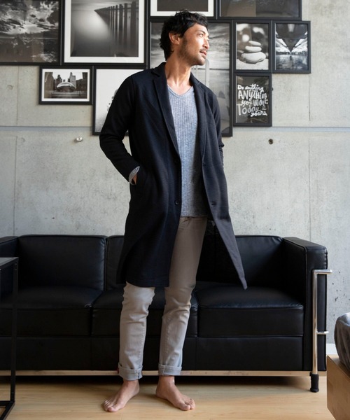 TETE HOMME（テットオム）の「カツラギ５ポケットパンツ（デニムパンツ・メンズ・カーキ/ブラック/グレー/ホワイト・SMALL/MEDIUM/LARGE/X-LARGE/XX-LARGE）」の9枚目の写真