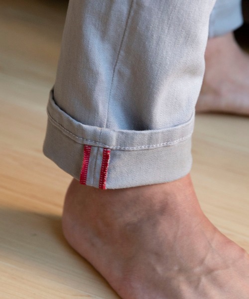 TETE HOMME（テットオム）の「カツラギ５ポケットパンツ（デニムパンツ・メンズ・カーキ/ブラック/グレー/ホワイト・SMALL/MEDIUM/LARGE/X-LARGE/XX-LARGE）」の6枚目の写真