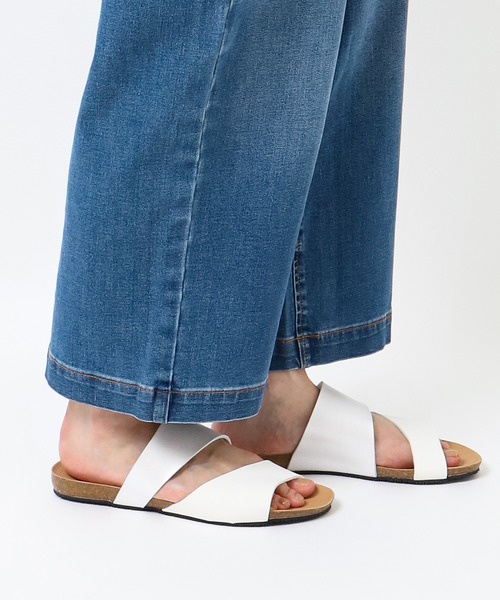 PLAKTON（プラクトン）の「【PLAKTON】プラクトン　２ストラップサンダル（サンダル・レディース・ホワイト/ベージュ/ブラック・XL/L/S/M）」の14枚目の写真