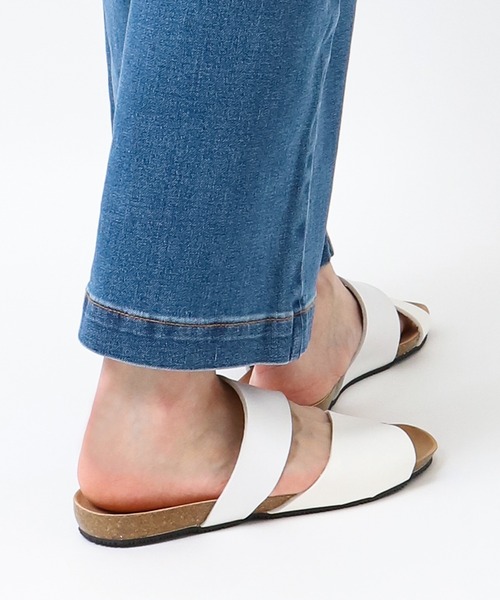 PLAKTON（プラクトン）の「【PLAKTON】プラクトン　２ストラップサンダル（サンダル・レディース・ホワイト/ベージュ/ブラック・XL/L/S/M）」の8枚目の写真