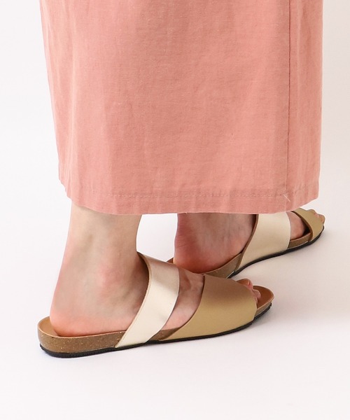 PLAKTON（プラクトン）の「【PLAKTON】プラクトン　２ストラップサンダル（サンダル・レディース・ホワイト/ベージュ/ブラック・XL/L/S/M）」の7枚目の写真