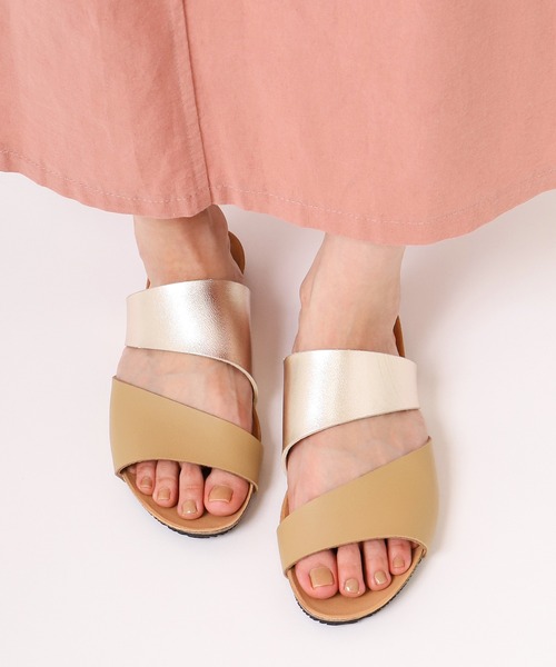 PLAKTON（プラクトン）の「【PLAKTON】プラクトン　２ストラップサンダル（サンダル・レディース・ホワイト/ベージュ/ブラック・XL/L/S/M）」の12枚目の写真