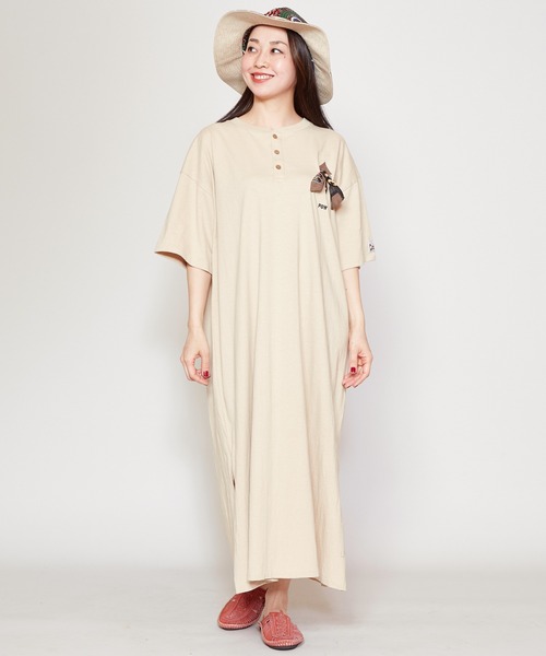 チャイハネ Grn Amina ワンピース ココペリtシャツワンピース ワンピース チャイハネ チャイハネ のファッション